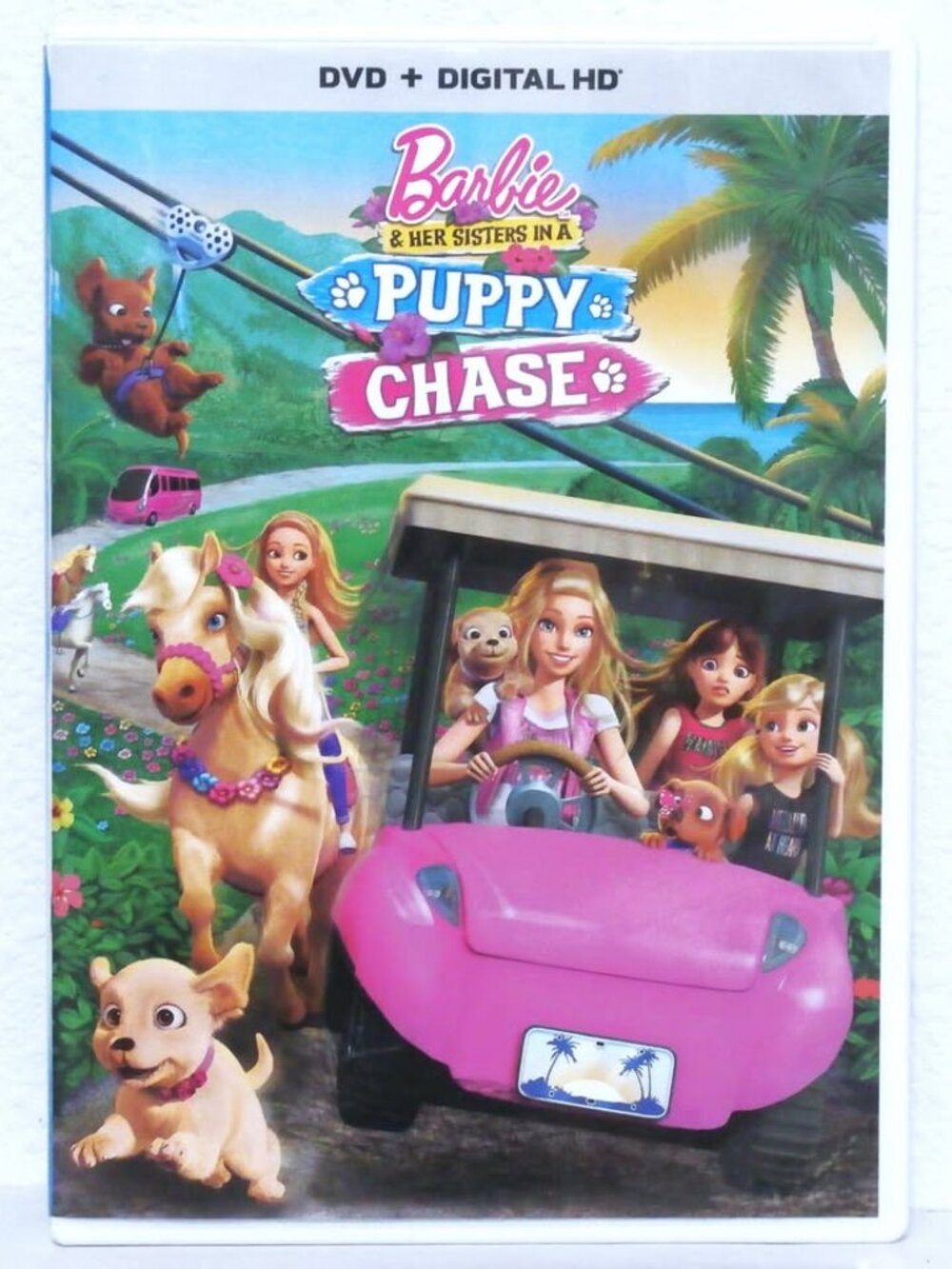 Barbie & HER SISTERS IN A PUPPY CHASE DVD  A Fun-Filled Tropical Adventure